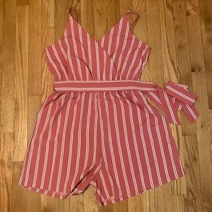 Striped Romper